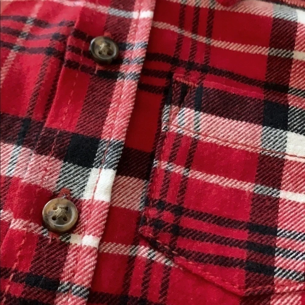CARTER’S Plaid Flannel Button Down Shirt